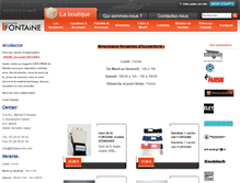 Tablet Screenshot of fontaine-tir.com